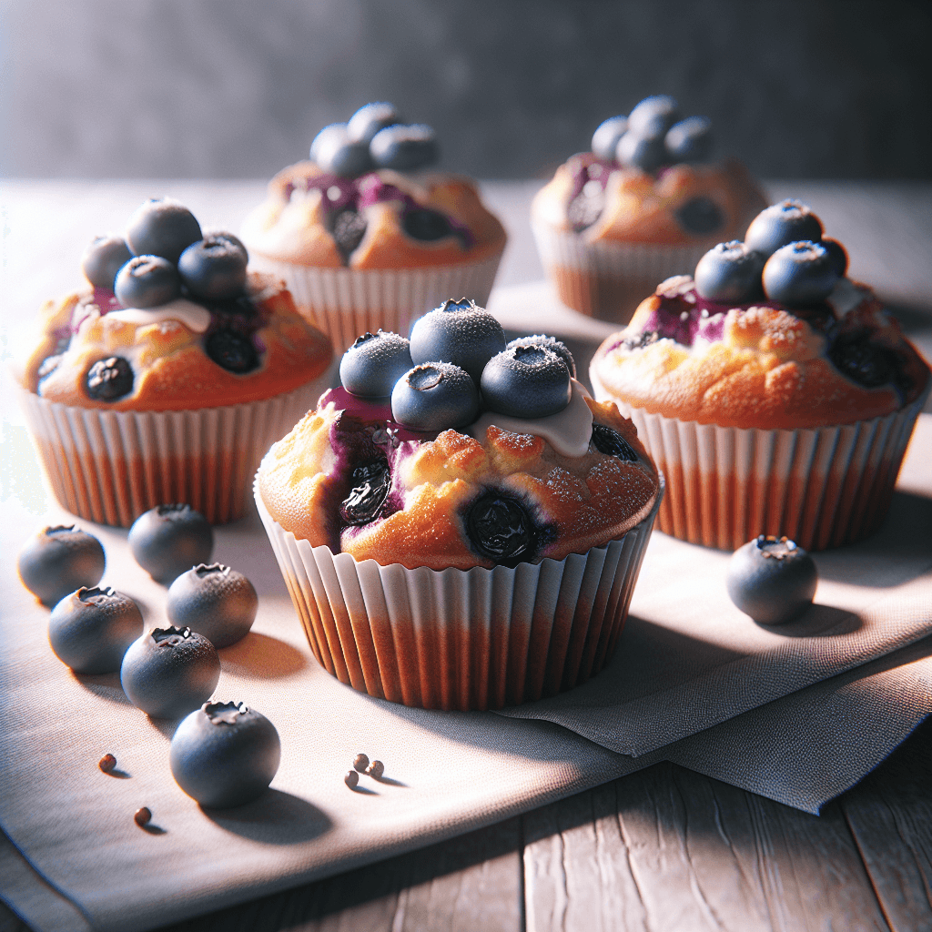 Histaminarmes Blaubeer cheesecake knusperboden