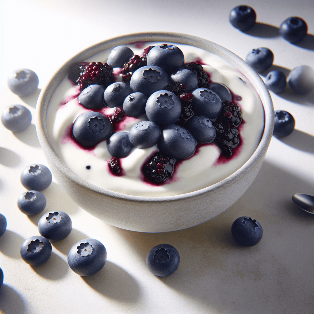 Histaminarmes Blaubeer quark
