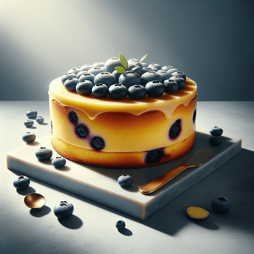 Histaminarmes Butter heidelbeerkuchen